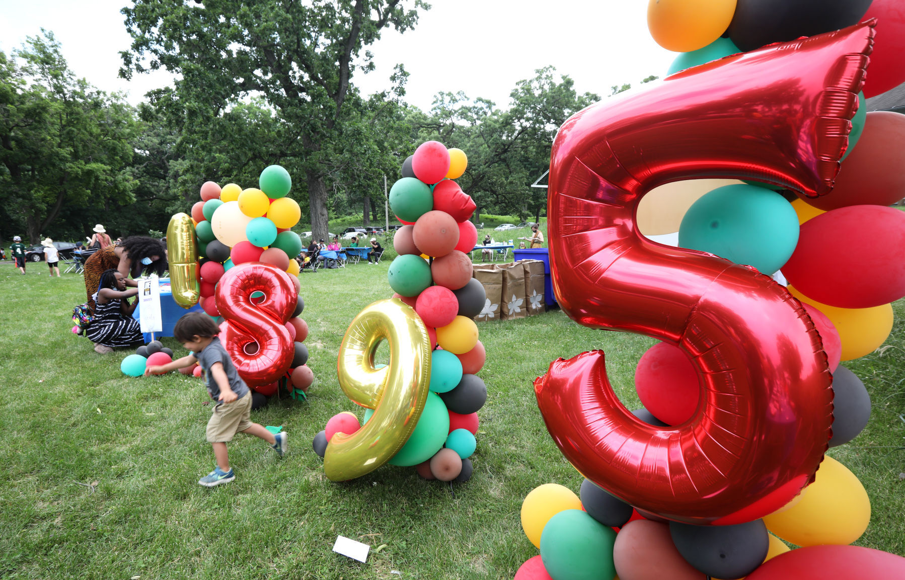 Juneteenth rally at Olin Park